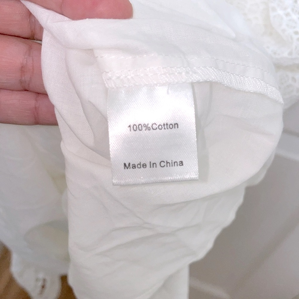 NWT Tuckernuck White Lace Avalon Maxi Dress - Picture 11 of 11
